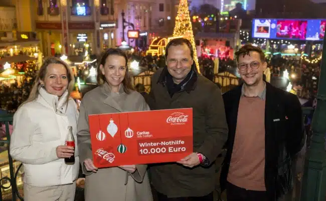 Coca-Cola Weihnachtstruck VIP-Event Wien Prater