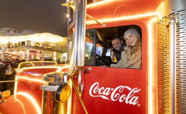 Coca-Cola Weihnachtstruck VIP-Event Wien Prater 2025 | © Martin Steiger Coca-Cola Weihnachtstruck VIP-Event Wien Prater