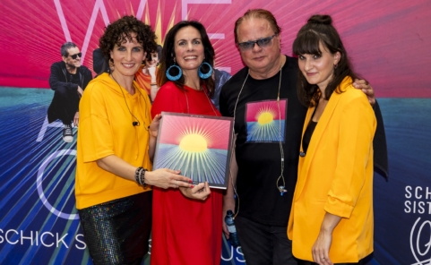 Schick Sisters mit Ewald Pfleger