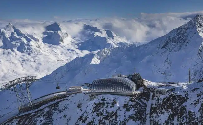 Der Erlebnisberg Gaislachkogl wartet mit Österreichs höchstegelegenem Haubenlokal ice Q.