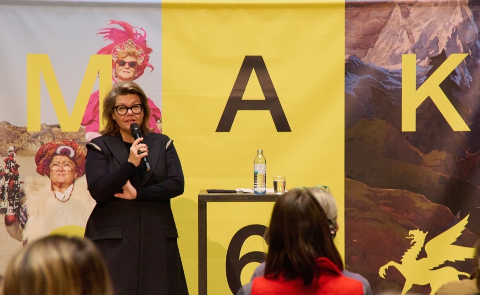 Lilli Hollein präsentiert das MAK Jahresprogramm 2026 bei der Pressekonferenz in Wien