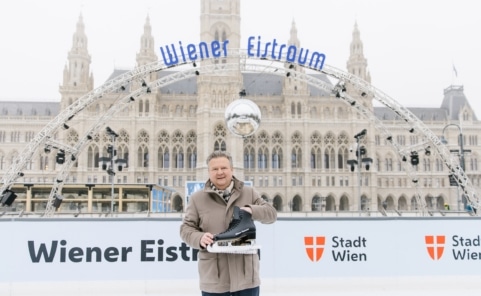 Michael Ludwig zeigte sich bei seinem Besuch beeindruckt von den Aufbauarbeiten.