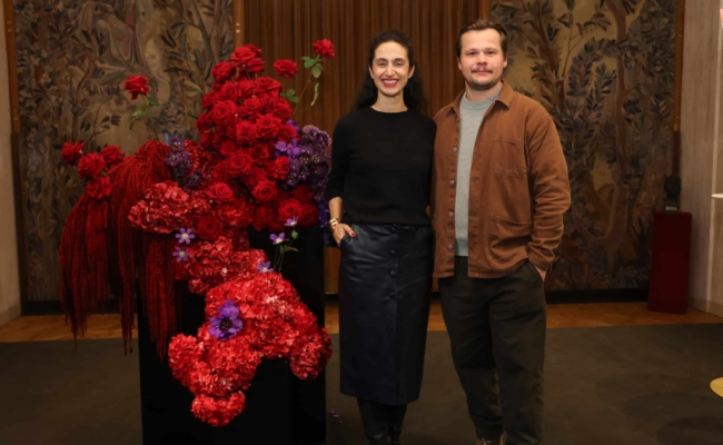 Opernball Pressekonferenz 2026 - Maryam Yeganehfar, Emil Doll Opernball Pressekonferenz 2026 - Maryam Yeganehfar, Emil Doll
