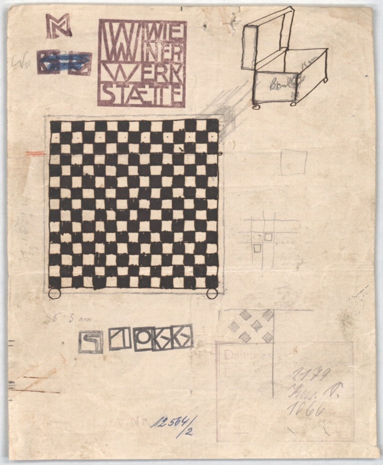 Koloman Moser Entwurf aus der Neuaufstellung Wien 1900 im MAK 2026