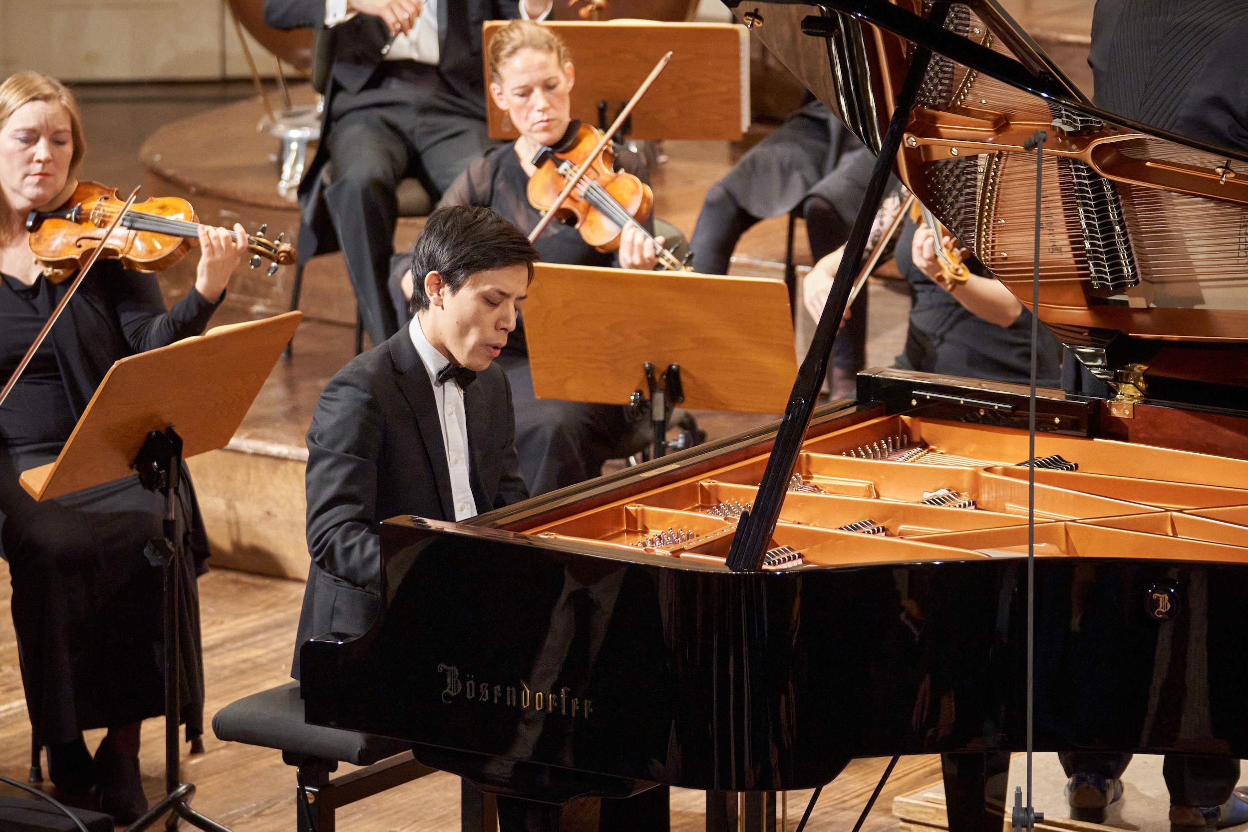 Pianist Yu Nitahara 2020 beim Internationalen Mozartwettbewerb