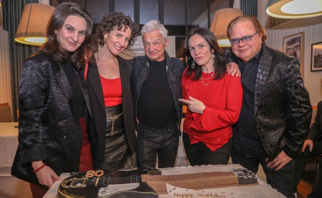 Fest zum 80. Geburtstag von Boris Bukowski | © Lepsi Die Legende feiert seinen 80. Geburtstag mit Freunden im Strandcafé an der Alten Donau.