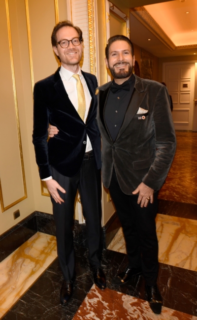 Galadinner-Gäste im Hotel Imperial | © Michael Tinnefeld Galadinner-Einladung von Guschlbauer und Lafer im Hotel Imperial vor dem Wiener Opernball 2026.