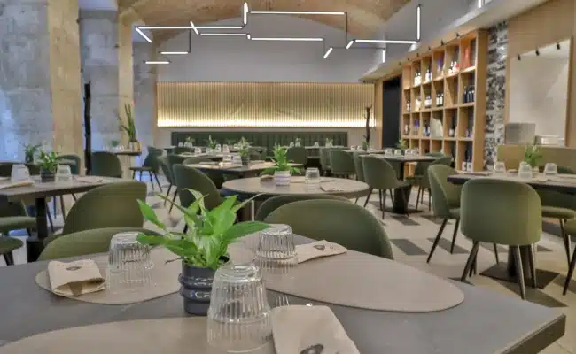 Innenansicht der Pizzaria Cocore in der Bräunerstraße 4-6, 1010 Wien