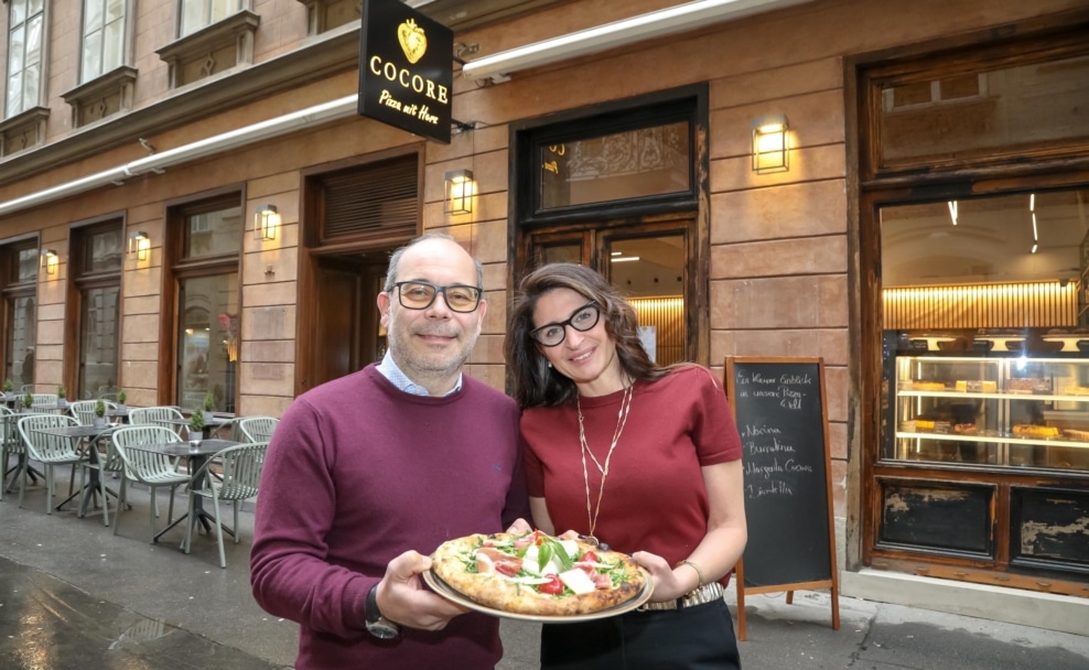Cocore - Pizza mit Herz ist ein Familienunternehmen von Giuliana Migliaccio und Emiliano Esposito.
