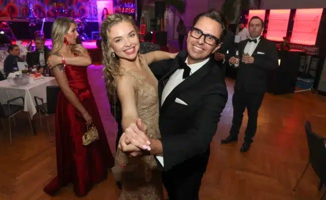 Juristenball 2026 – Mizera, Lachmuth | © Katharina Schiffl Katya Mizera und Chris Lachmuth