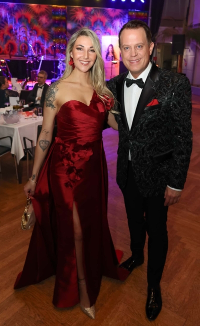 Juristenball 2026 – Krystin, Glanz | © Katharina Schiffl Kayla Krystin und Gregor Glanz