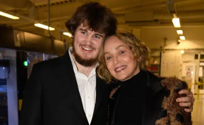 Laird Vonne und Sharon Stone | © Guschlbauer / Tinnefeld Opernball VIP Empfang bei Guschlbauer in St. Willibald am 10.02.2026