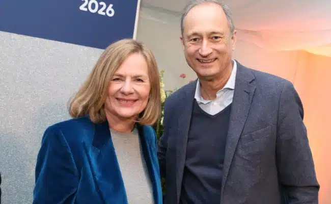 MQ-25-Jahre-Fest – Bettina Leidl, Andreas Mailath-Pokorny Gäste beim MQ Jahresauftakt 2026: Bettina Leidl, Andreas Mailath-Pokorny