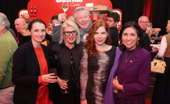 MQ-25-Jahre-Fest – Lutecka, Seitz, Reichhold, Vogl, Spera Gäste beim MQ Jahresauftakt 2026: Katarzyna Lutecka, Liane Seitz, Christian Reichhold, Teresa Vogl, Danielle Spera