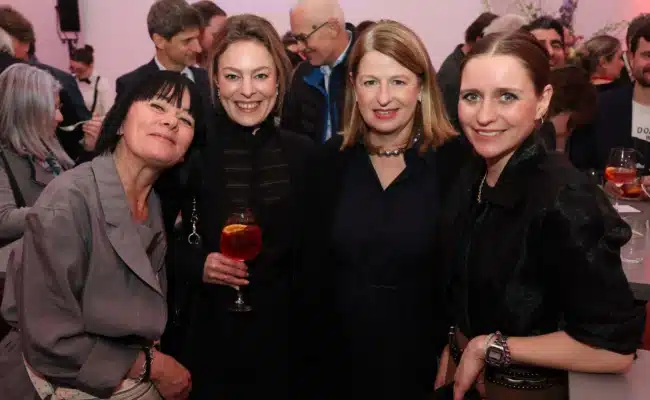 MQ-25-Jahre-Fest-Petra Eckhart, Catherine Korwik, Eva Engelberger Gäste beim MQ Jahresauftakt 2026: Petra Eckhart, Catherine Korwik, Eva Engelberger