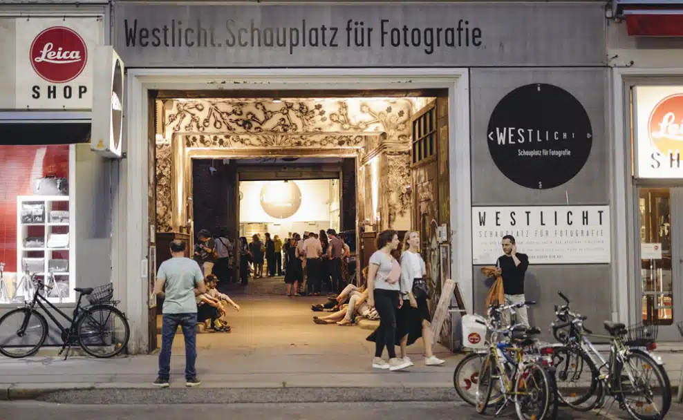 Außenansicht des Fotomuseums WestLicht in der Wiener Westbahnstraße