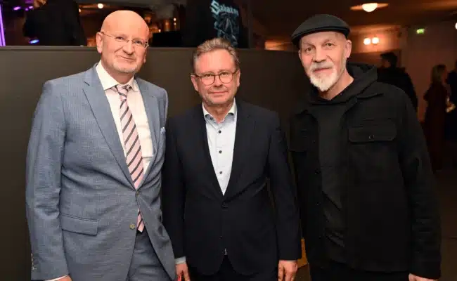 Peter Schöber, Alexander Wrabetz und Erich Fenninger bei ORF-III-Event Schöber, Wrabetz und Fenninger beim Jubiläum von ORF III