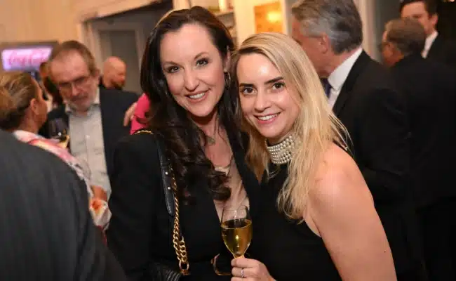 ORF-III-Programmpräsentation Gäste Sabrina Fröhlich und Frau Traunig beim ORF-III-Jubiläum im Ronacher