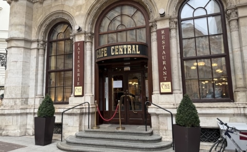 Das traditionsreiche Café Central im Wiener Palais Ferstel.