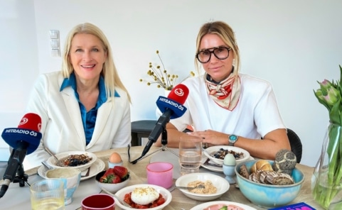 Unternehmerin und Content Creatorin Karin Teigl zu Gast in Ö3-„Frühstück bei mir“.