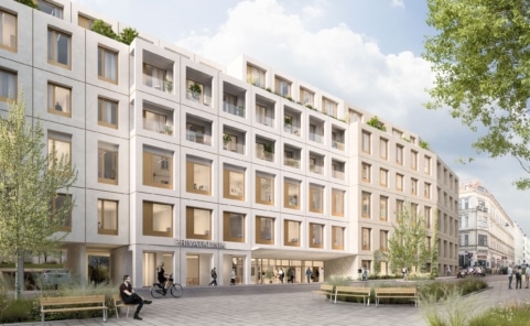 Bis Ende 2028 entsteht ein Neubau für die Privatklinik Confraternität und Goldenes Kreuz.