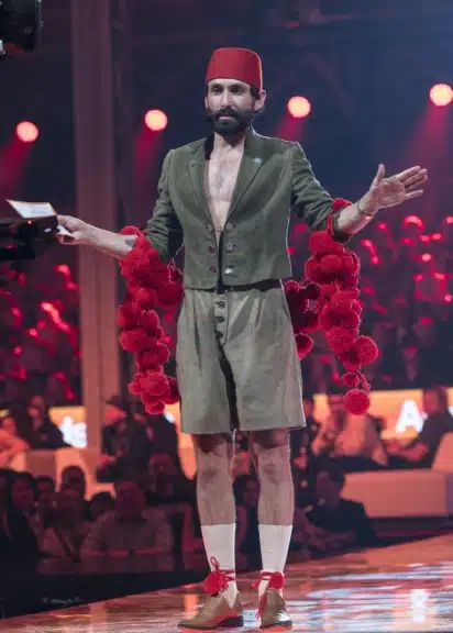 Moderator Tom Neuwirth in der Marx Halle Wien beim Amadeus Austrian Music Awards 2026