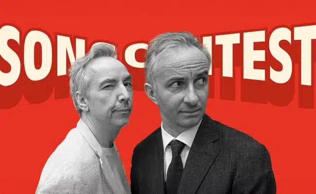 Comedian Jan Böhmermann und Musiker Olli Schulz kommentieren Eurovision Song Contest 2026 auf Radio FM4 für ORF.