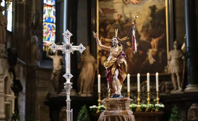 Der Stephansdom in Wien ist während der Karwoche und zu Ostern ein zentraler Ort für liturgische Feiern und musikalisch gestaltete Gottesdienste.