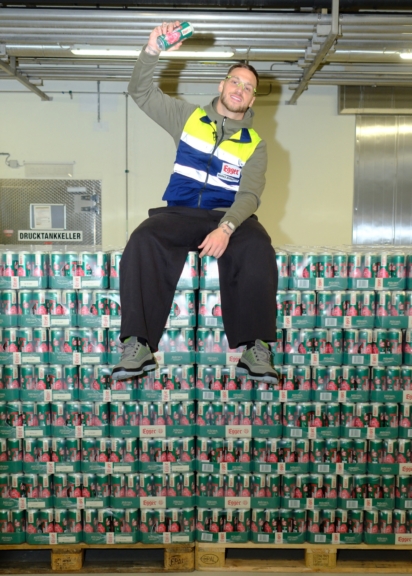 Arnautovic als Gesicht der neuen Bier Dose