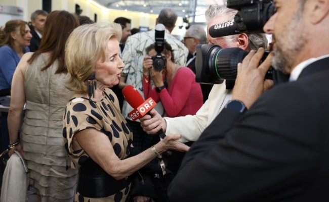 Tourismusstars Schloss Schönbrunn Elisabeth Gürtler beim Galaabend