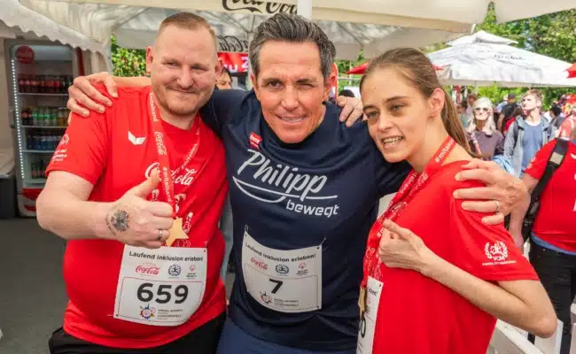 Unified Runner Philipp Jelinek mit Katharina Schaffer und Michael Maier