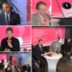Podiumsdiskussion und Vortrag bei Buchpräsentation von Clemens Pig mit Panelteilnehmern in Wien