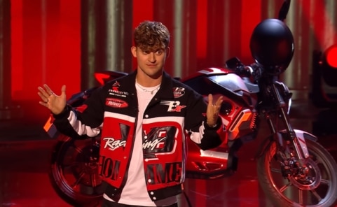 Österreichischer Magier FAB FOX bei seinem Auftritt bei Britain’s Got Talent in London