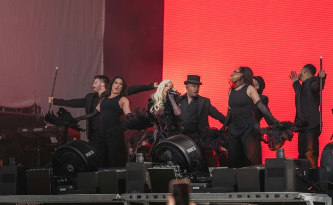 Christina Aguilera sorgt für Partystimmung beim Konzert in Ischgl Christina Aguilera sorgt für Partystimmung beim Konzert in Ischgl