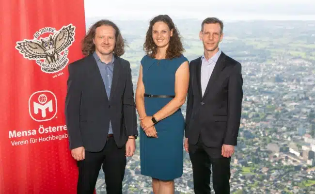 Organisatoren des Mensa-Jahrestreffens „Charming“ 2026 in Dornbirn