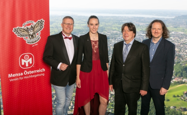 Vertreter von Mensa Österreich, Deutschland und der Schweiz beim „Charming“ 2026 in Dornbirn