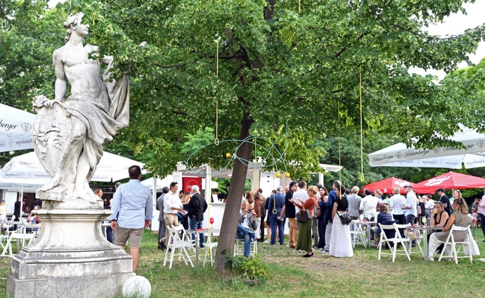 Sommerstimmung im Palaisgarten Auersperg Opening 2026