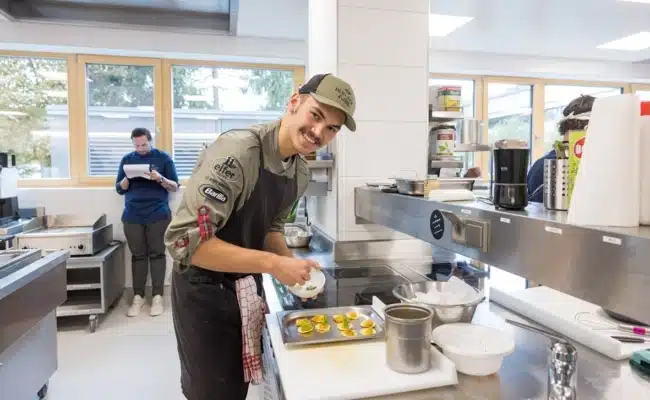 Josef Leitner vom Hotel Berghof in St. Johann im Pongau, Sieger des Nachwuchswettbewerbs Taste of Tomorrow 2025