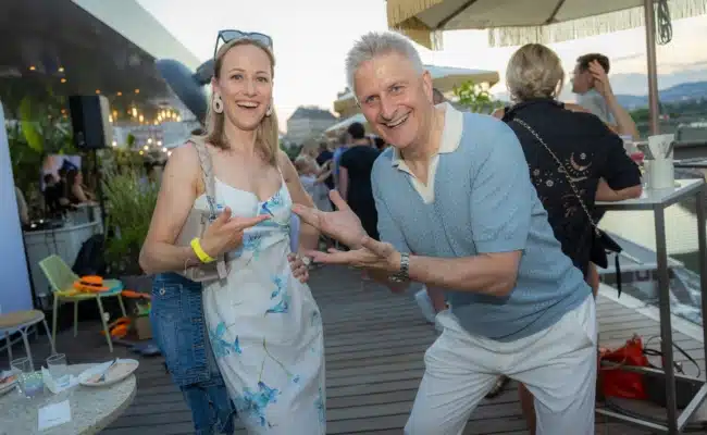 Gäste aus der österreichischen Medienbranche beim 20-Jahr-Jubiläum von WEST4MEDIA.