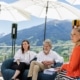 Reinhold und Diane Messner bei einem Gespräch während des CALL Film Festivals in Bad Hofgastein.