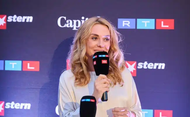 Inga Leschek, Chief Content Officer von RTL Deutschland, bei einer Veranstaltung