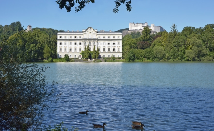 Schloss Leopoldskron mit Festung