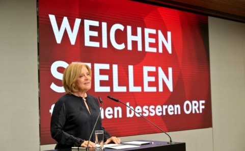 ORF-Generaldirektorin Ingrid Thurnher präsentierte im April 2026 ihre Arbeits- und Programmschwerpunkte für die kommenden Monate.