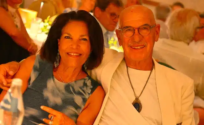 Otto und Shirley Retzer gemeinsam beim Sommerfest des MYCK in Velden