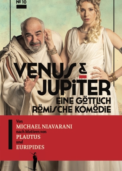 Das Textbuch zur Komödie „Venus & Jupiter“ ist in der Schultz & Schirm Theater-Edition erschienen.
