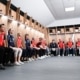 Teamchef Ralf Rangnick spricht beim Dreh des ORF-Promospots „Aufstehen für Österreich!“ in der ÖFB-Kabine zum ORF-WM-Team für die Fußball-Weltmeisterschaft 2026.