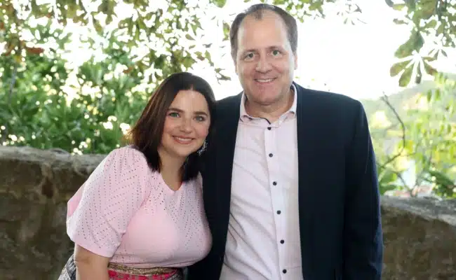 Isabell Pannagl und Stefan Haider beim Benefizabend von Casanova on Tour.