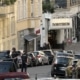 Polizeieinsatz vor der Dorotheum-Filiale in der Währinger Straße in Wien