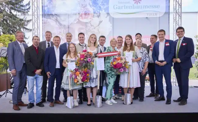 Feierliche Eröffnung der Gartenbaumesse Tulln