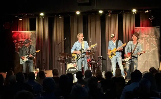 Didi Baumgartner, Andie Gabauer, Alex Schuster, Rue Kostron und Werner Eichhorn (v. l.).
